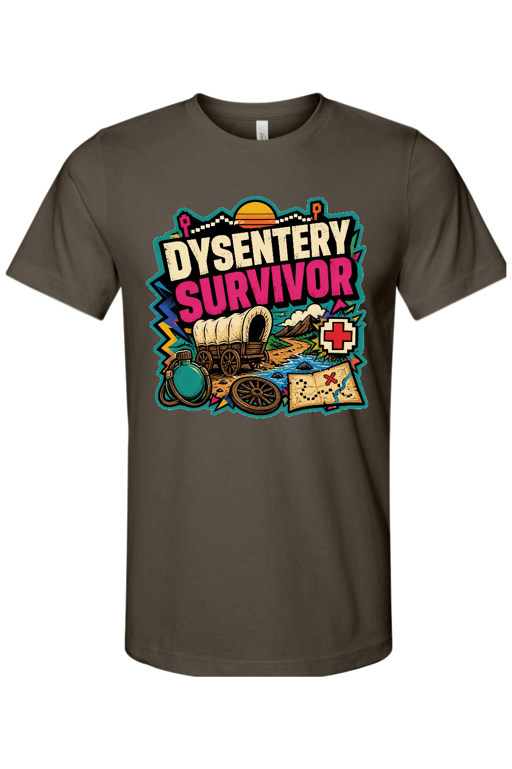 DYSENTERY SURVIVOR Gen X Edition Tee