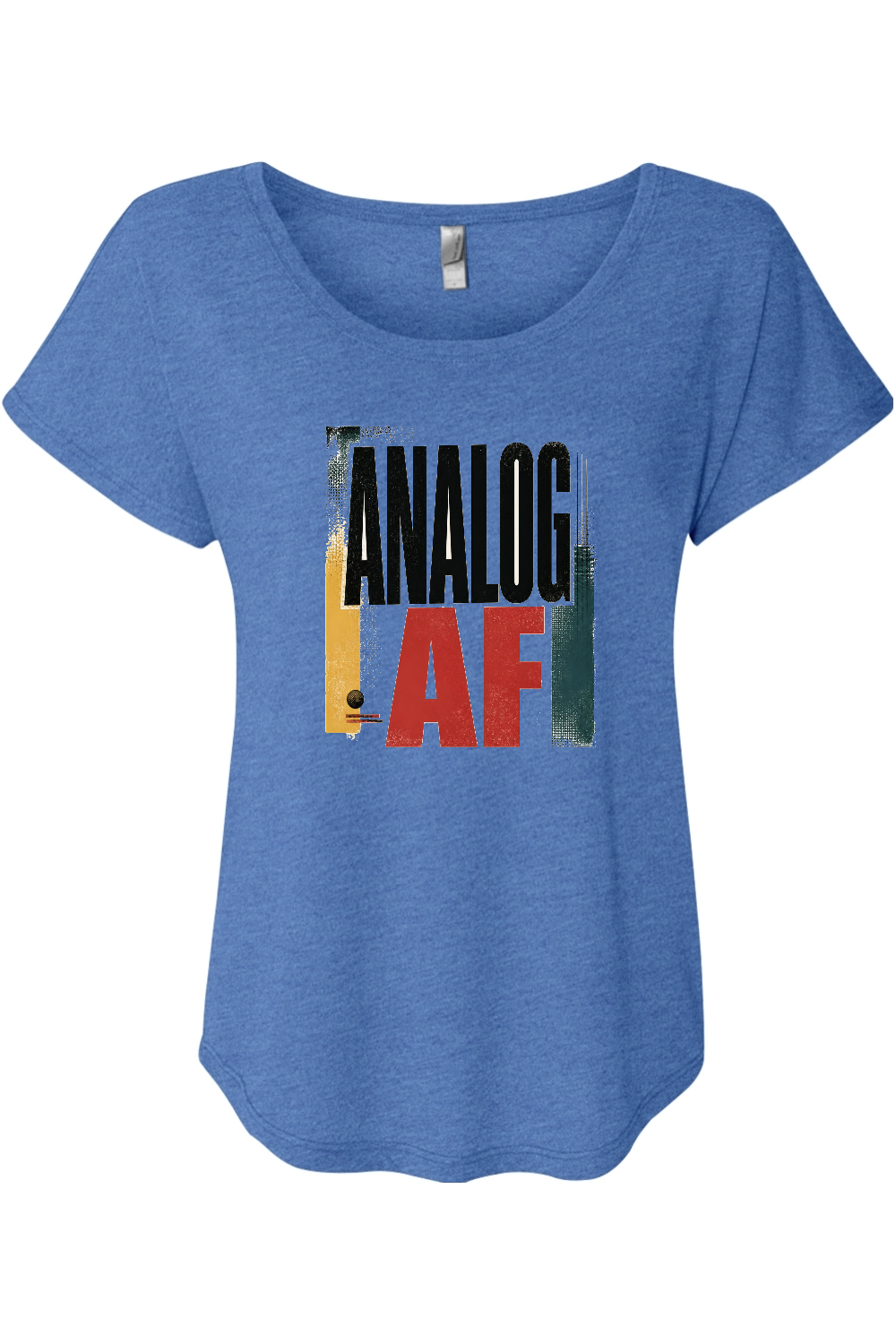 ANALOG AF Women's Triblend Dolman Tee