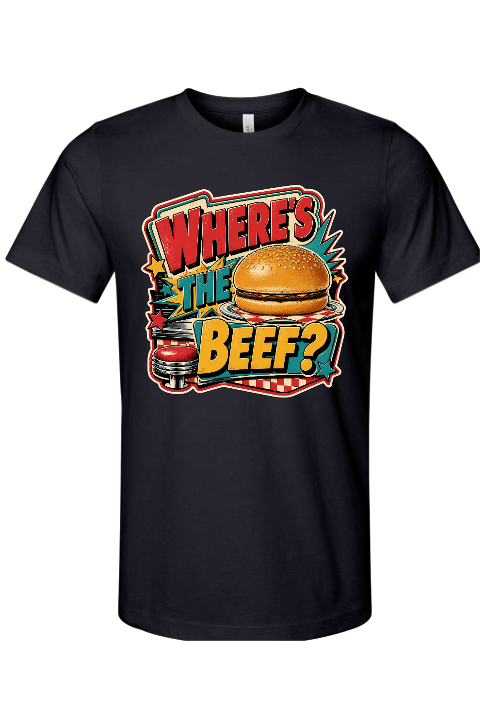 WHERE’S THE BEEF Gen X Edition Tee