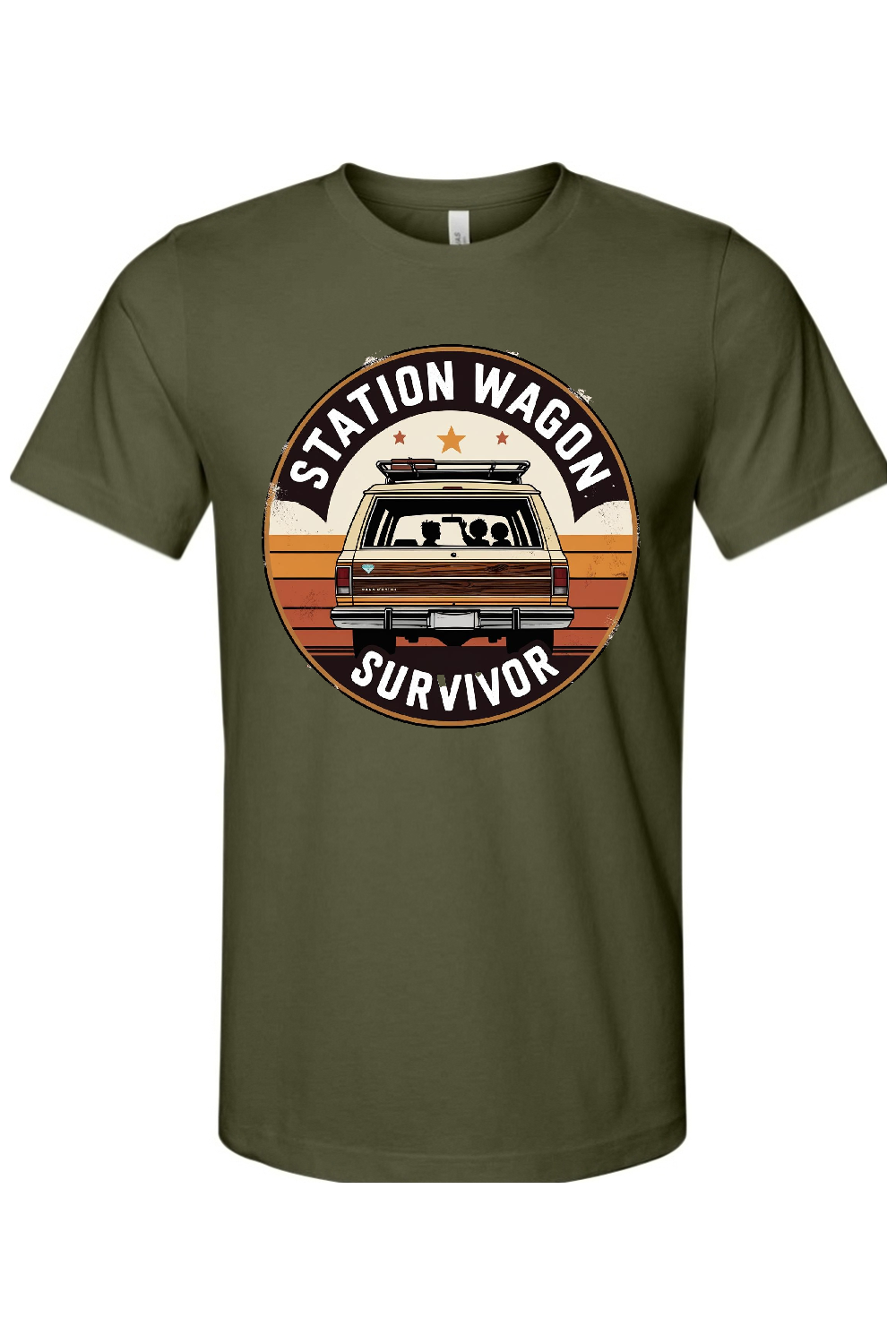 Station Wagon Survivor Gen X Edition Tee
