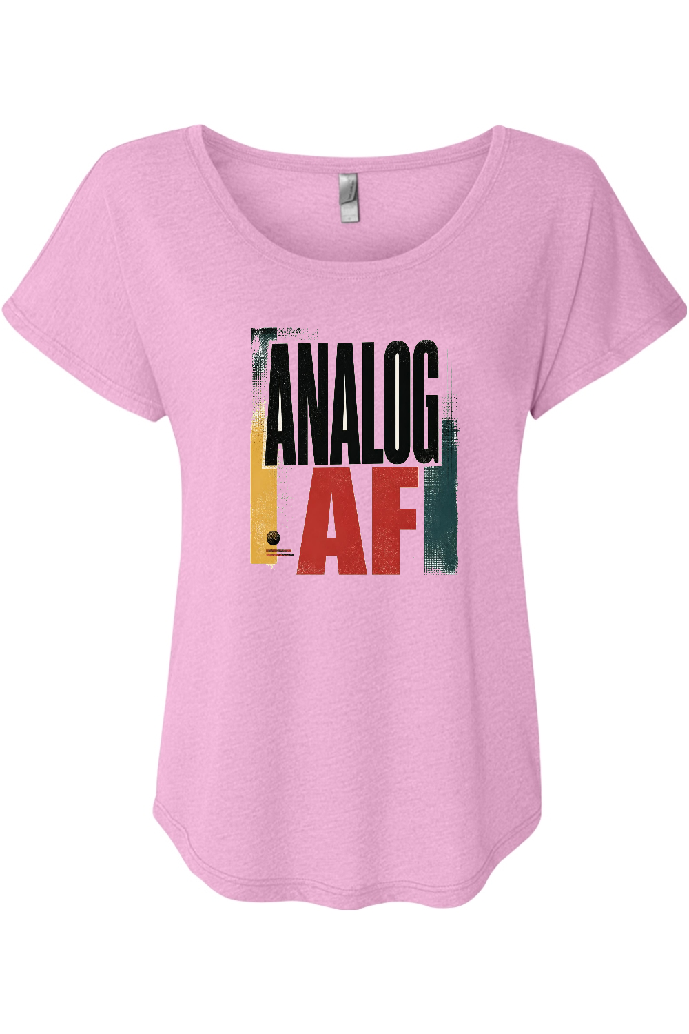 ANALOG AF Women's Triblend Dolman Tee