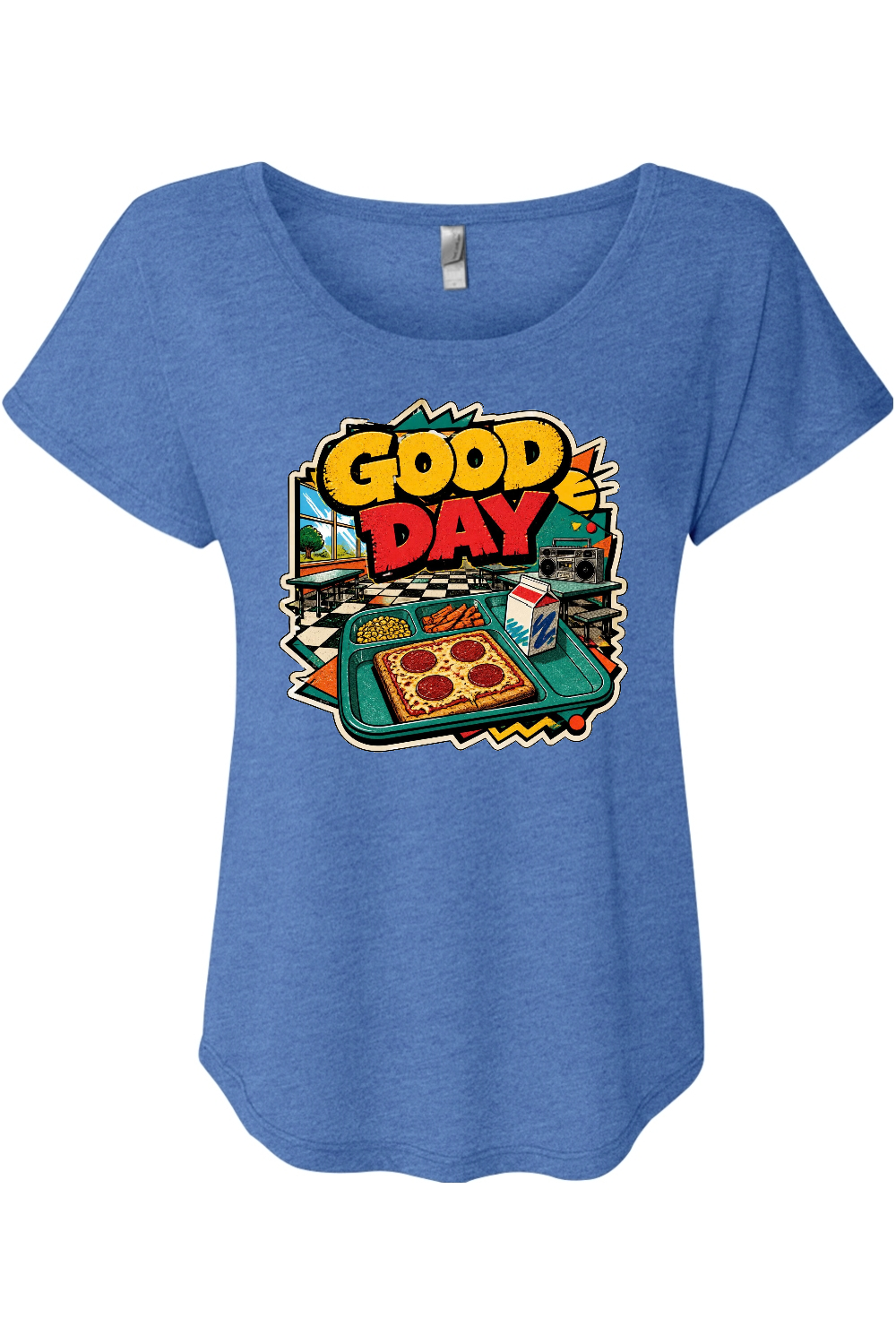GOOD DAY Women's Triblend Dolman Tee