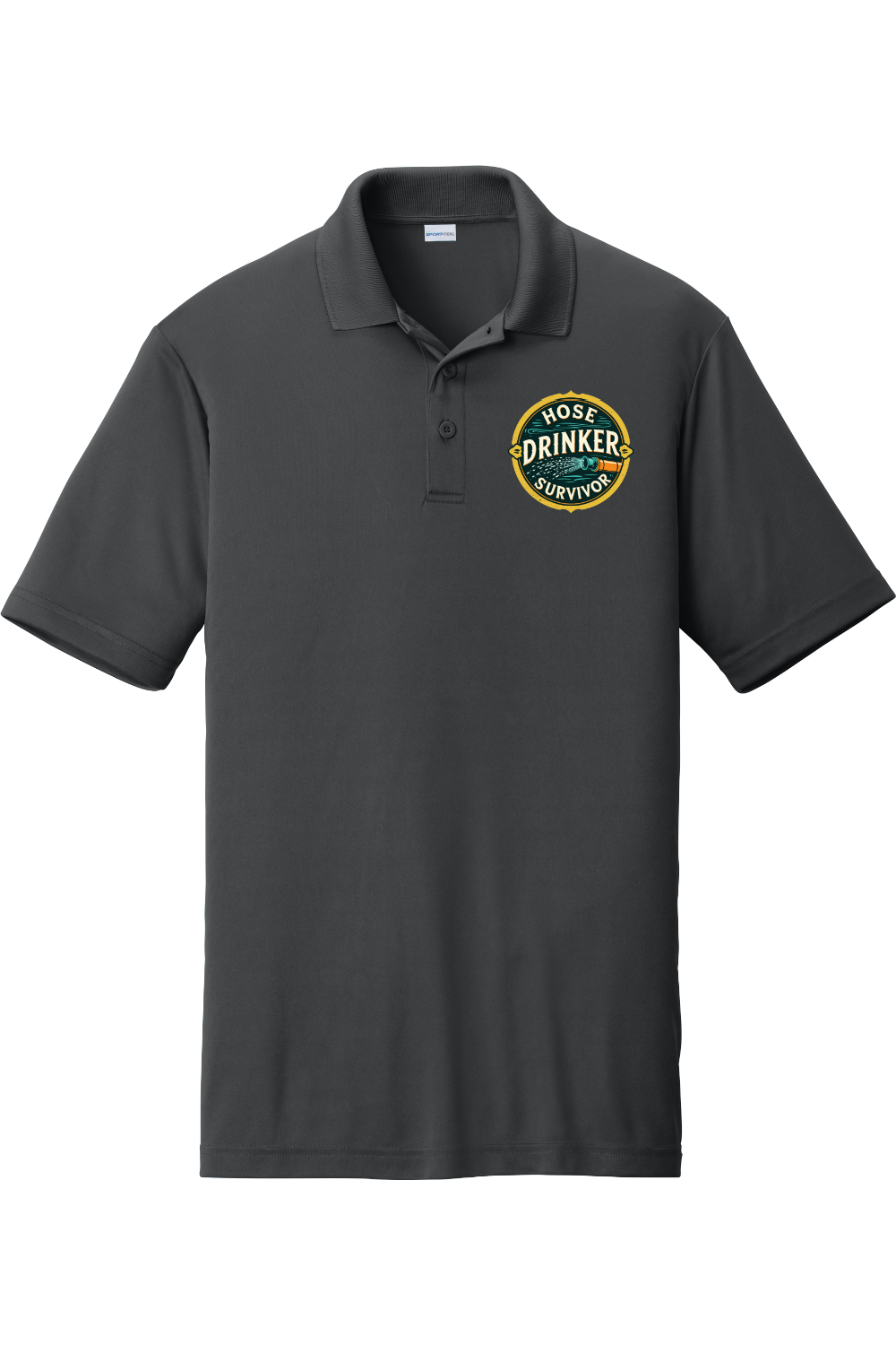 Moisture-Wicking Polo - Hose Drinker Survivor
