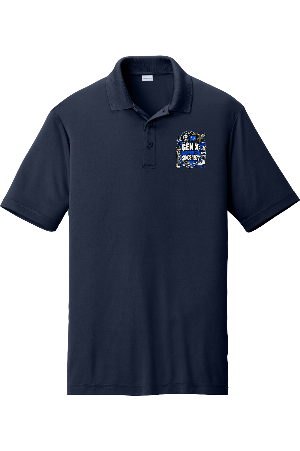 Competitor Polo: GEN X Unsupervised Since 1977