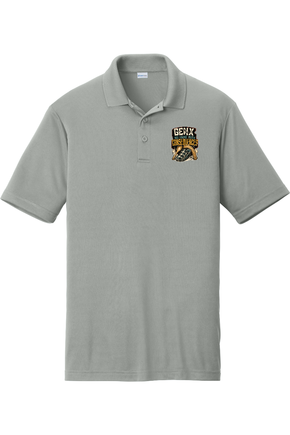 Competitor Polo: GEN X We Came With Consequences