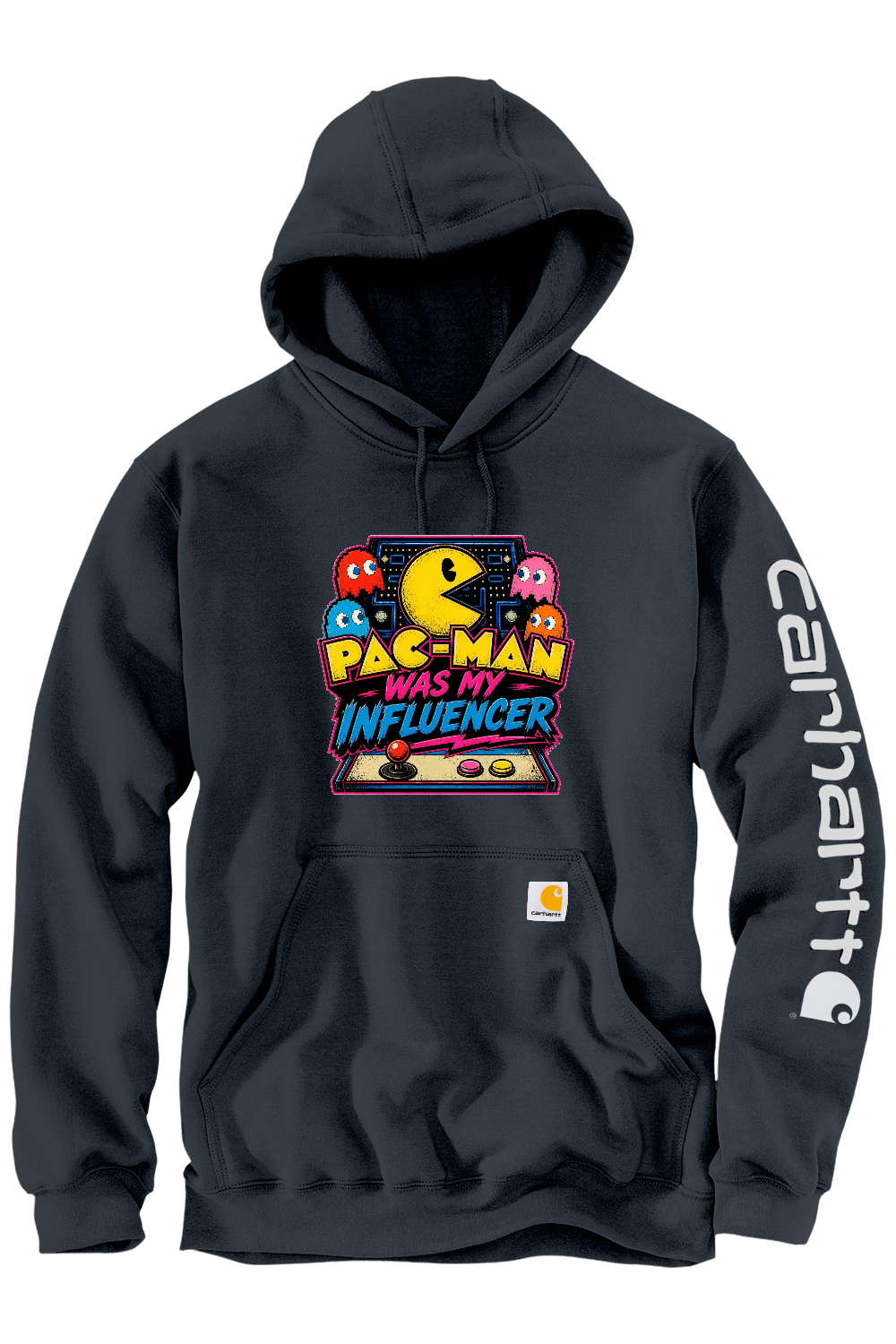 Carhartt Midweight Hooded Sweatshirt: Pac-Man Was My Influencer