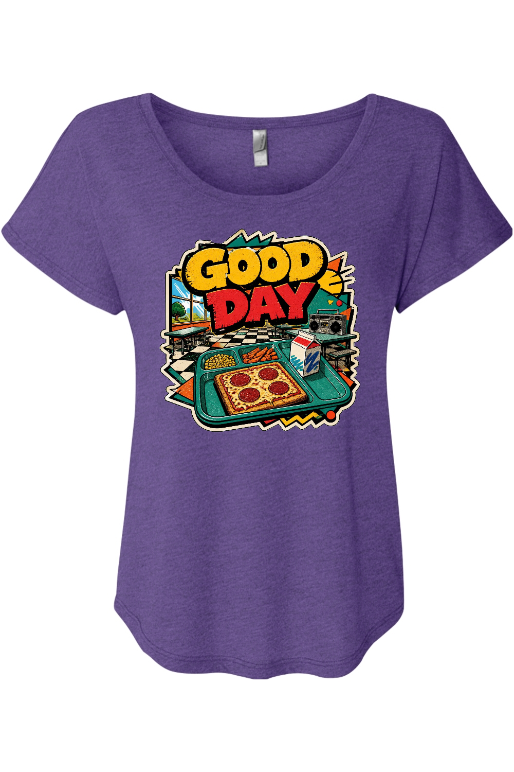 GOOD DAY Women's Triblend Dolman Tee
