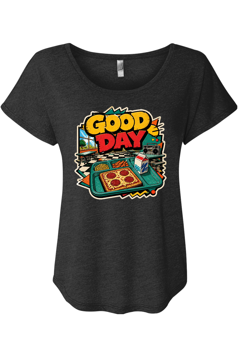 GOOD DAY Women's Triblend Dolman Tee