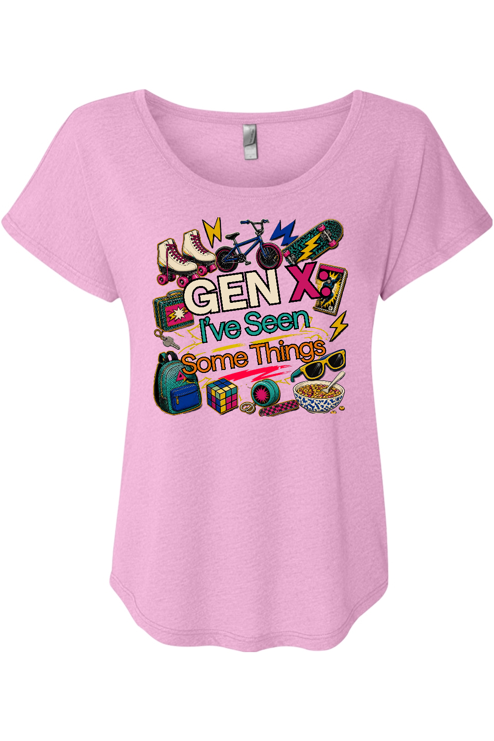 I've Seen Some Things Women's Triblend Dolman Tee