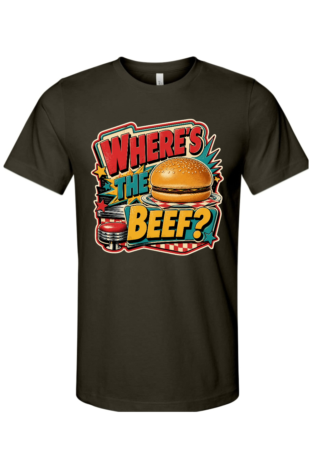 WHERE’S THE BEEF Gen X Edition Tee