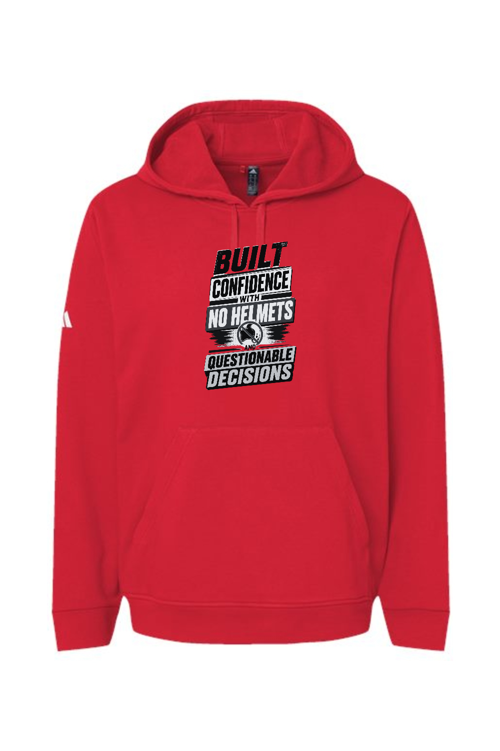 Adidas Fleece Hooded Sweatshirt: Built Confidence With No Helmets And Questionable Decisions