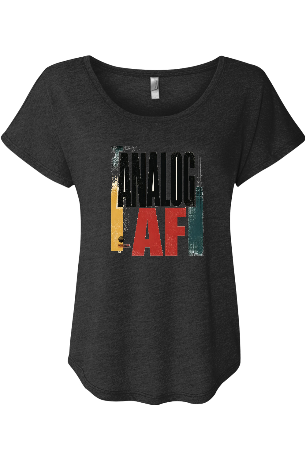ANALOG AF Women's Triblend Dolman Tee