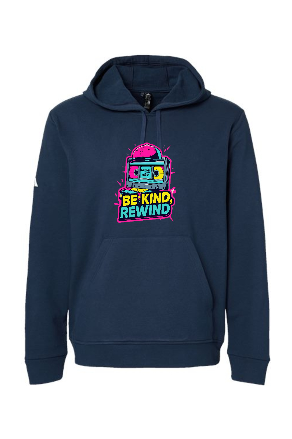 Adidas Fleece Hooded Sweatshirt: Be Kind Rewind