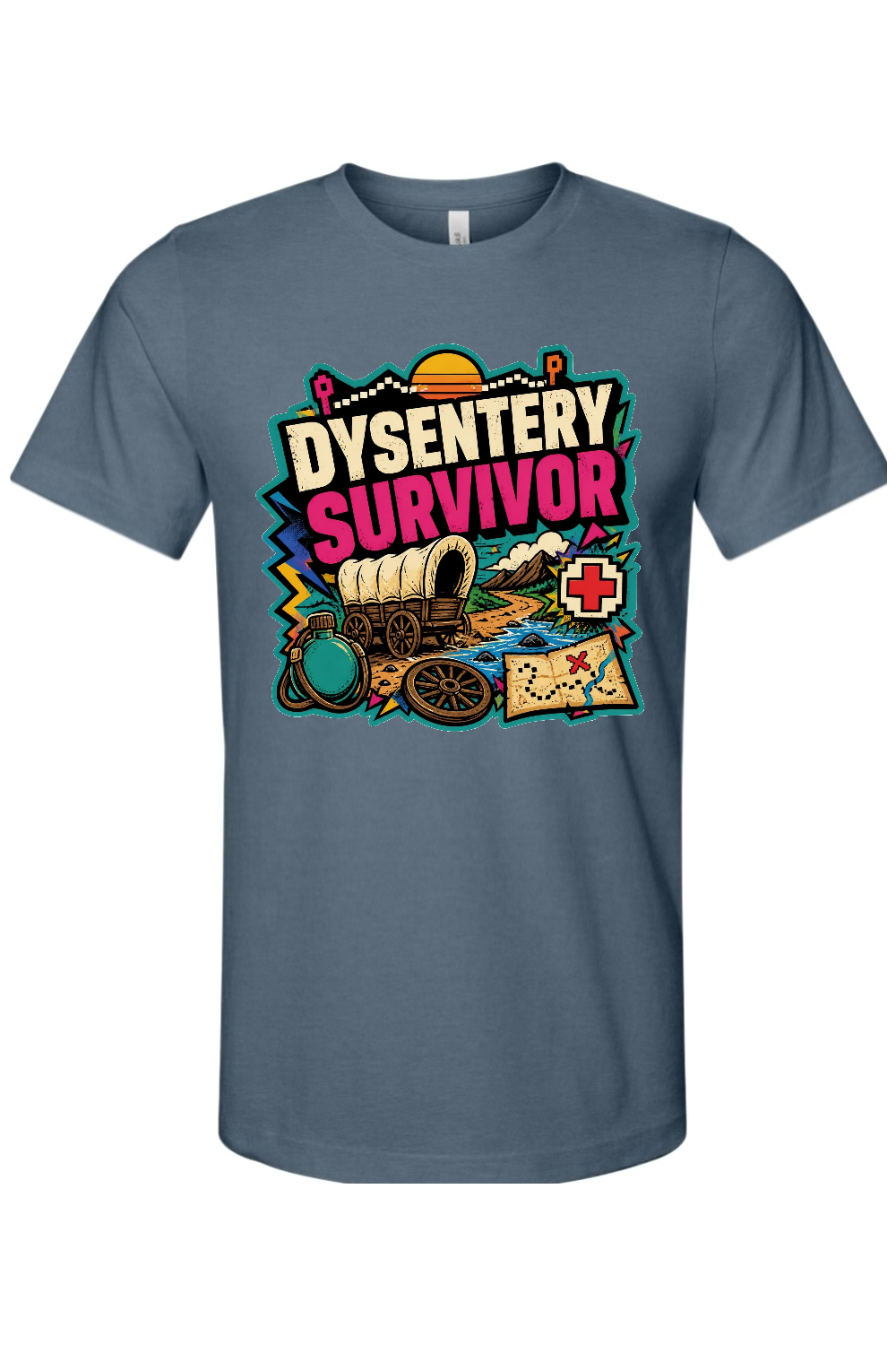 DYSENTERY SURVIVOR Gen X Edition Tee