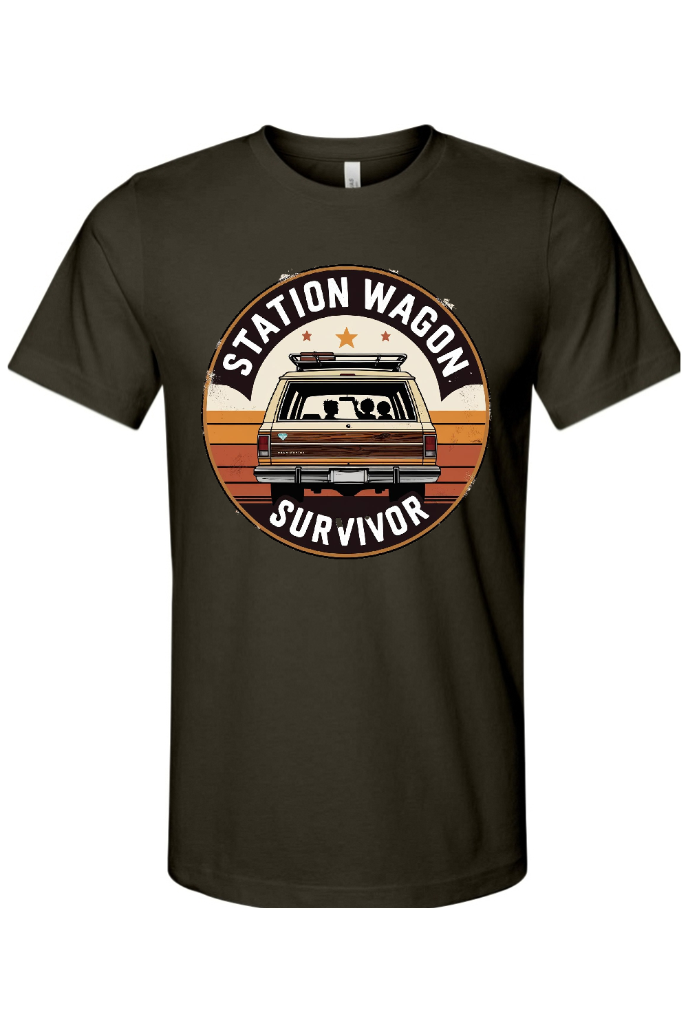 Station Wagon Survivor Gen X Edition Tee