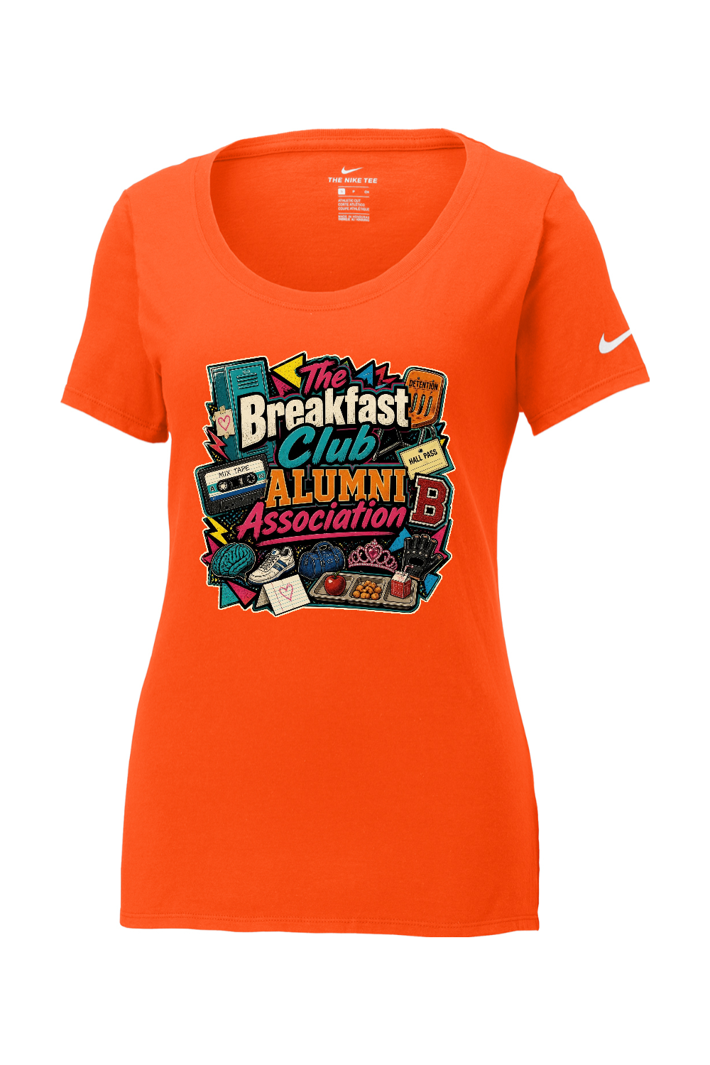 Nike Ladies Core Cotton Scoop Neck Tee: The Breakfast Club Alumni Association