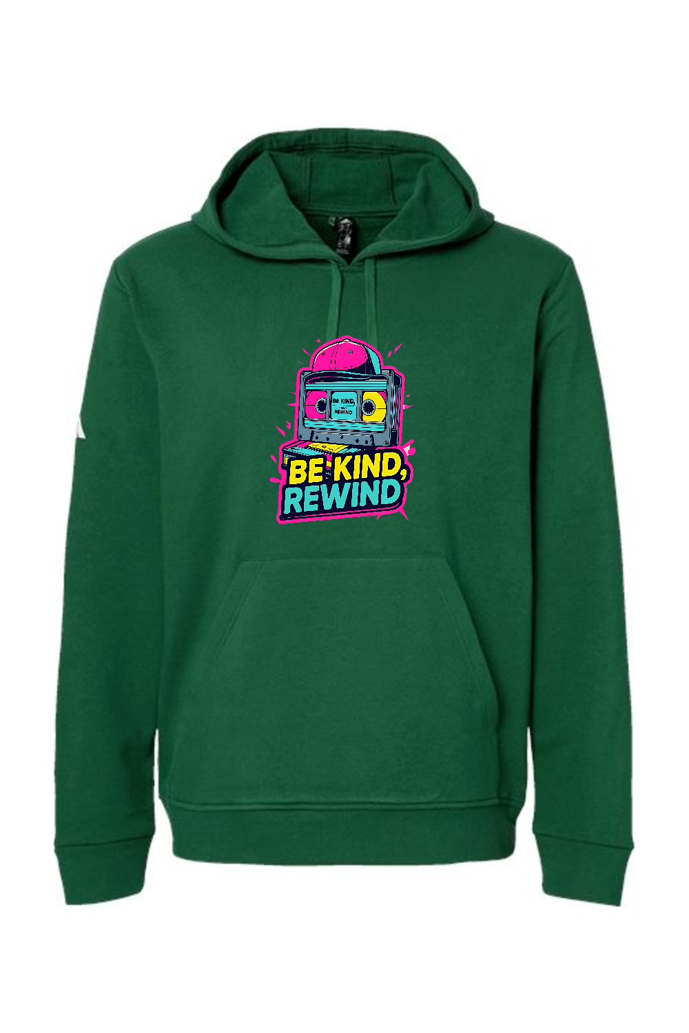 Adidas Fleece Hooded Sweatshirt: Be Kind Rewind