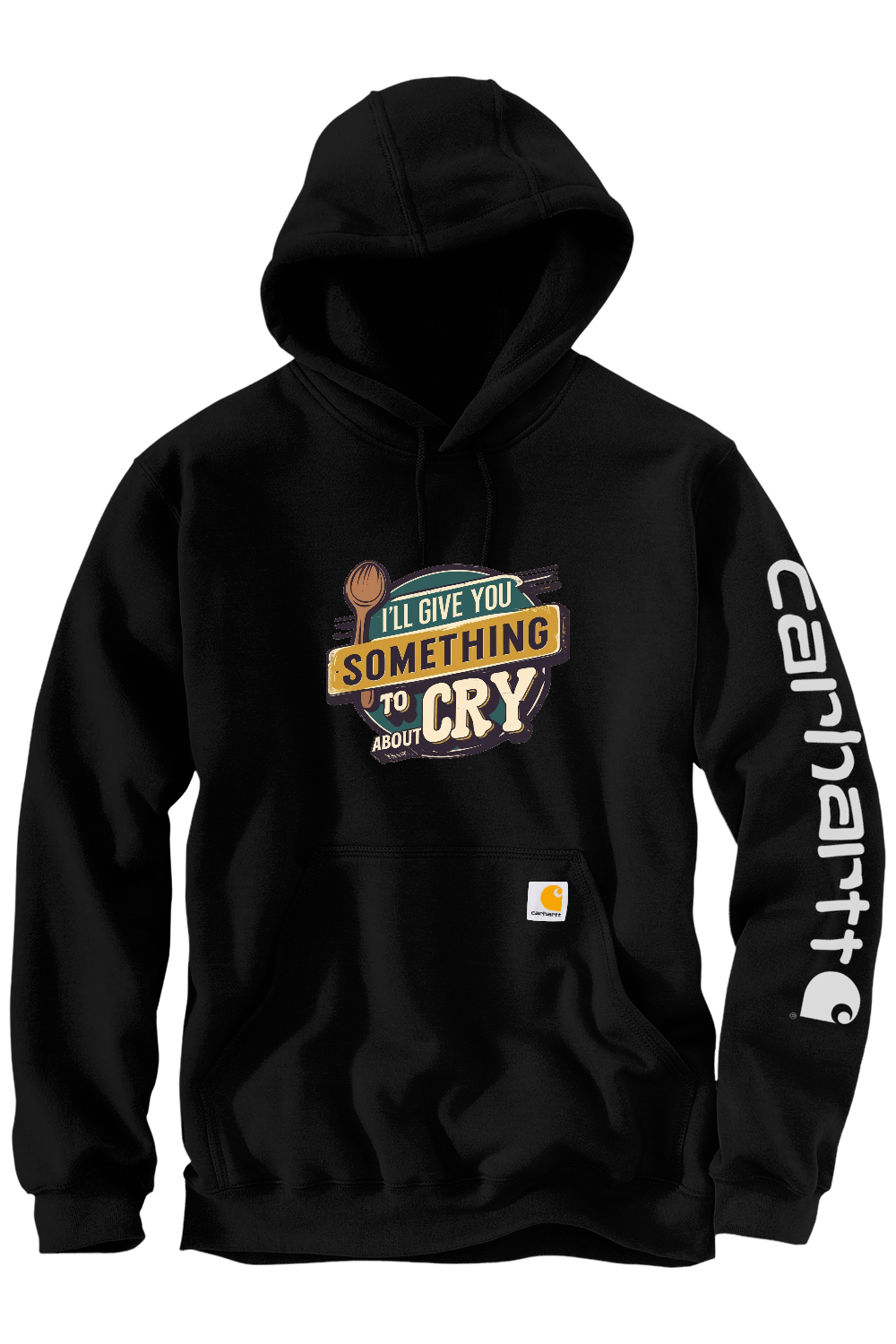 Carhartt Midweight Hooded Sweatshirt: Something To Cry About