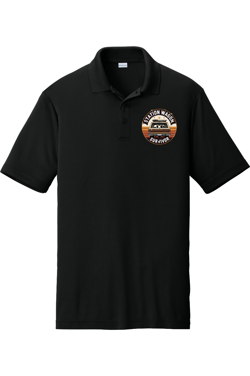 Moisture-Wicking Polo - Station Wagon Survivor