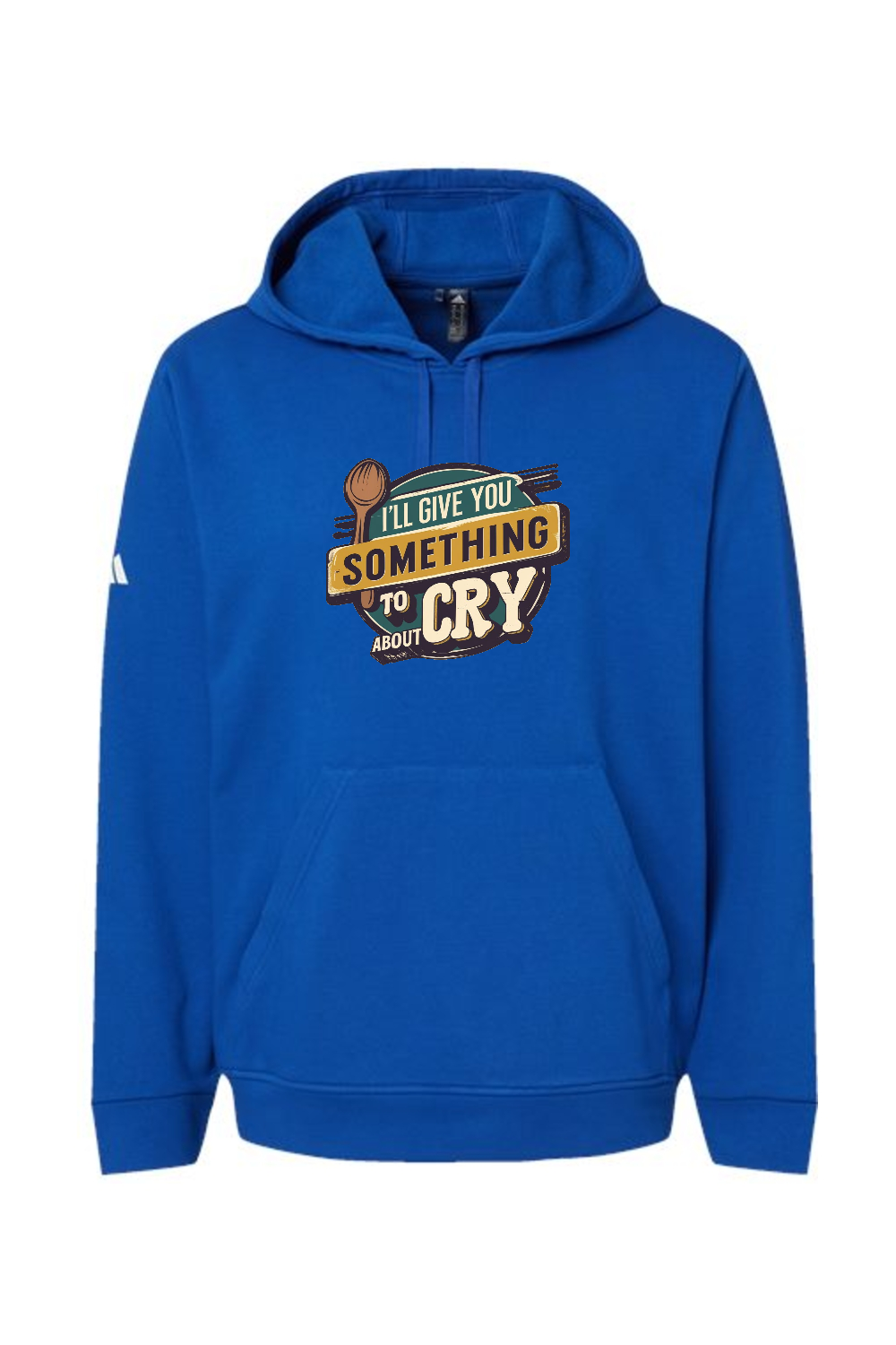 Adidas Fleece Hooded Sweatshirt: Something To Cry About