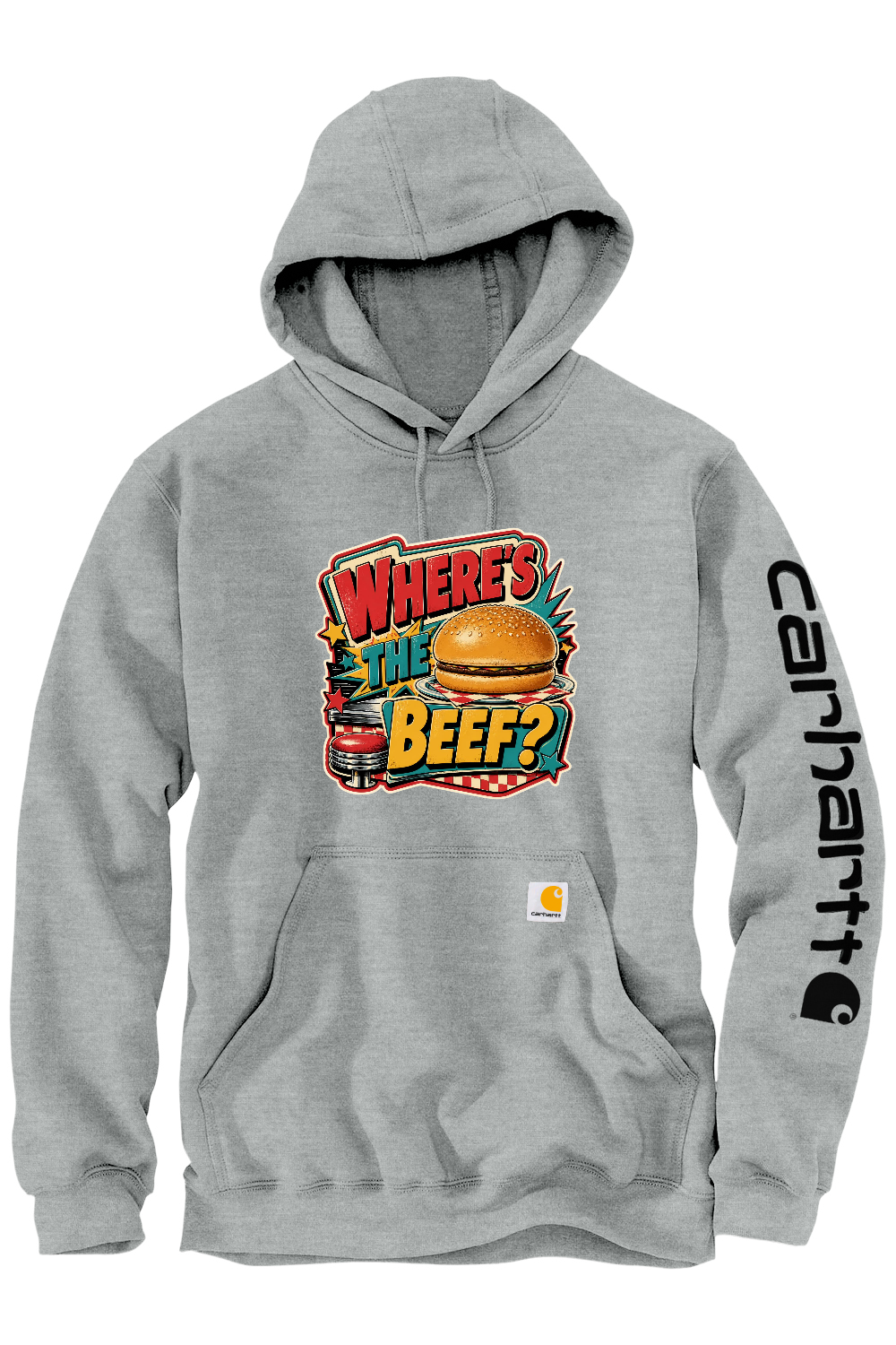 Carhartt Midweight Hooded Sweatshirt: Where's The Beef