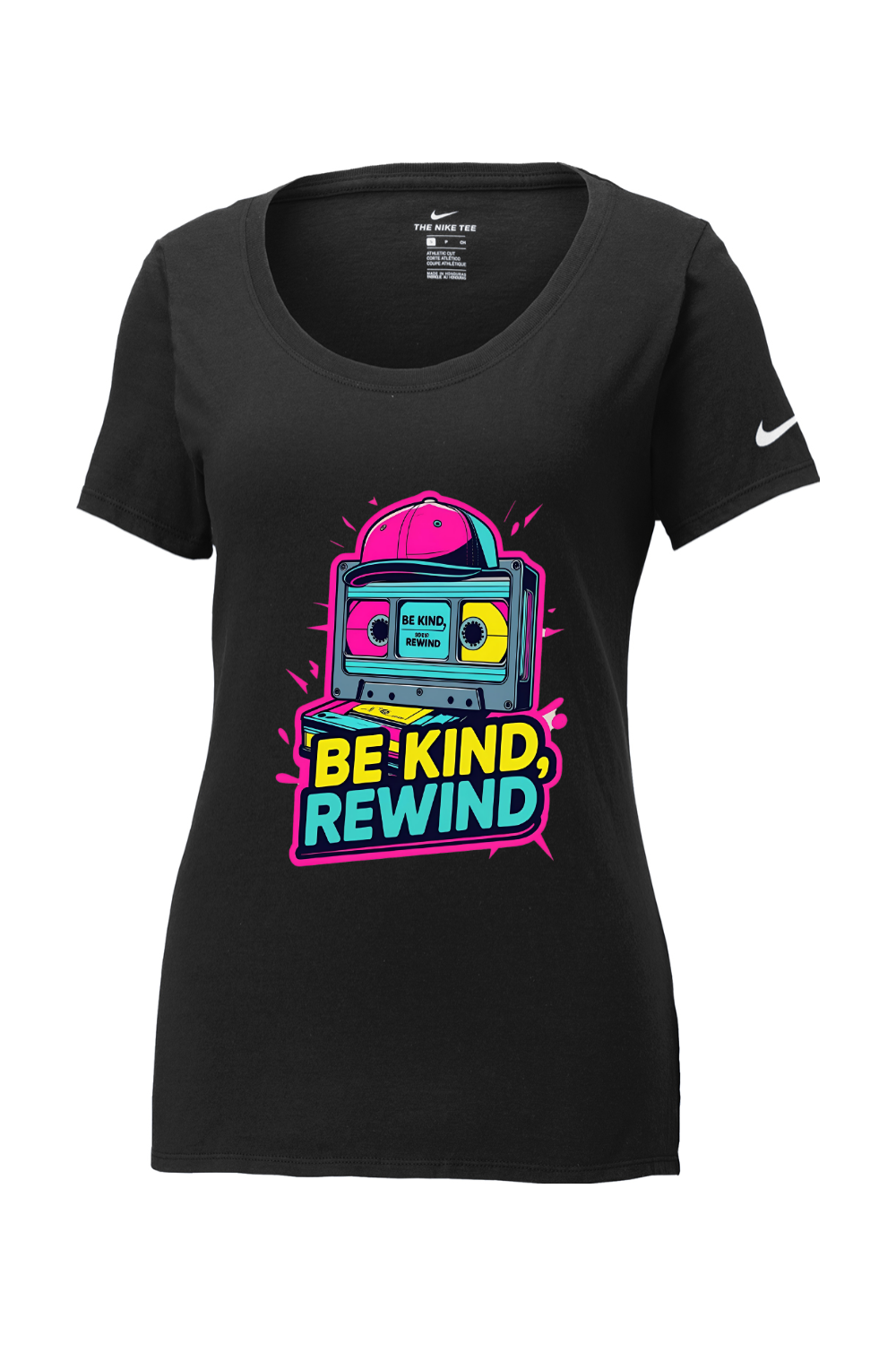 Nike Women's Cotton T-Shirt - Be Kind Rewind