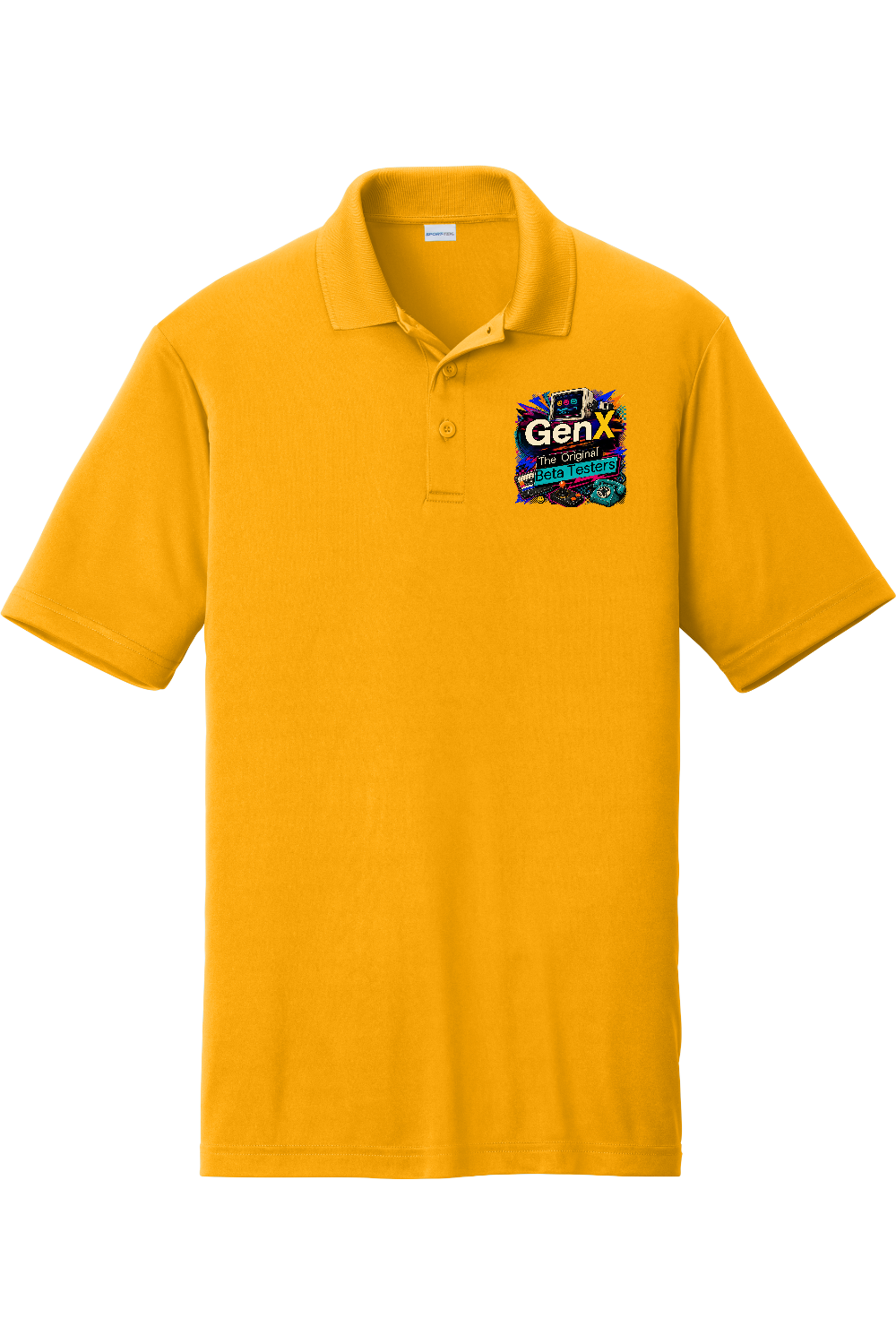 Competitor Polo: Gen X The Original Beta Testers