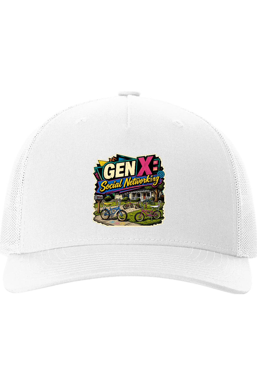 Richardson Trucker Cap: GEN X Social Networking