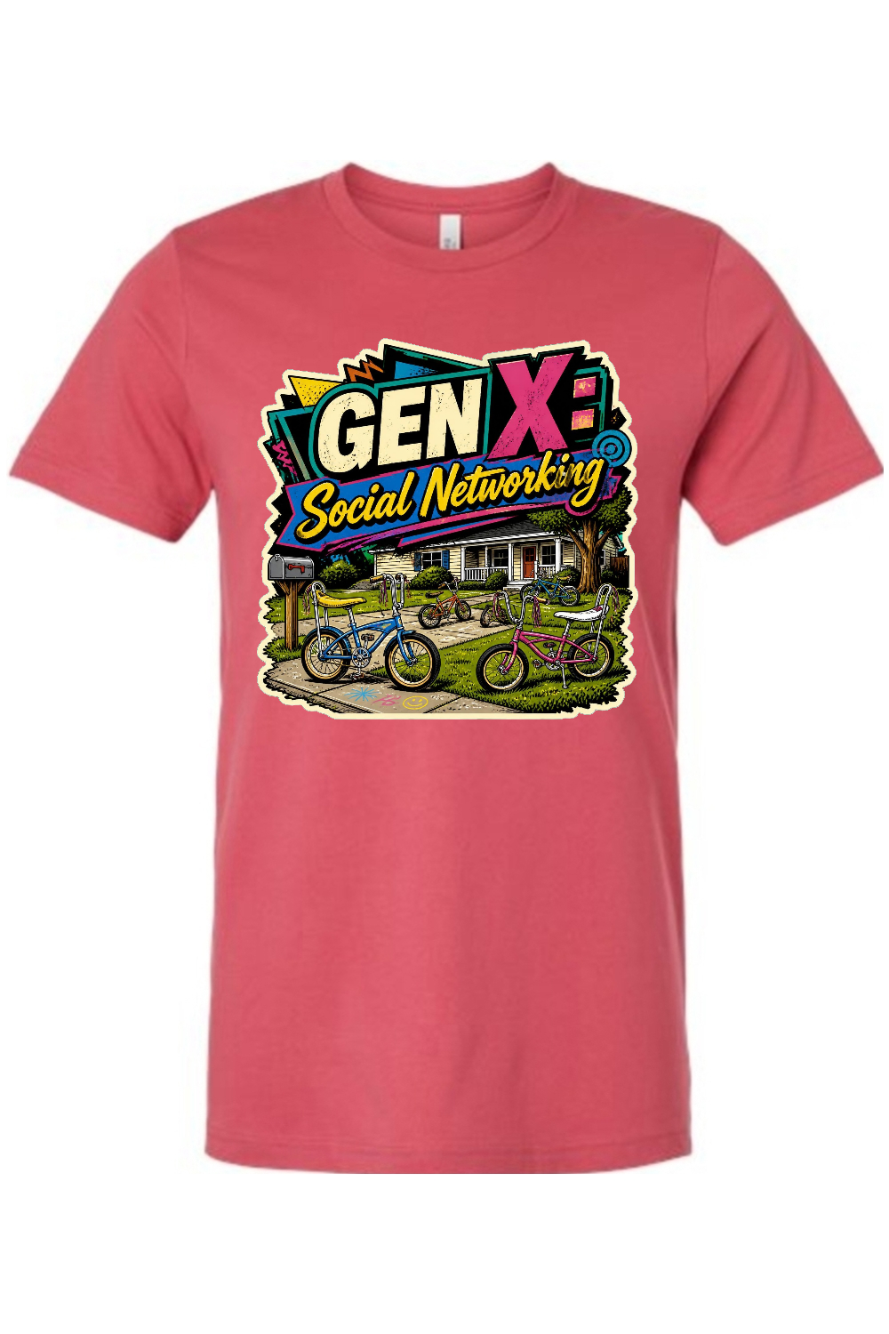 GEN X Social Networking Gen X Edition Tee