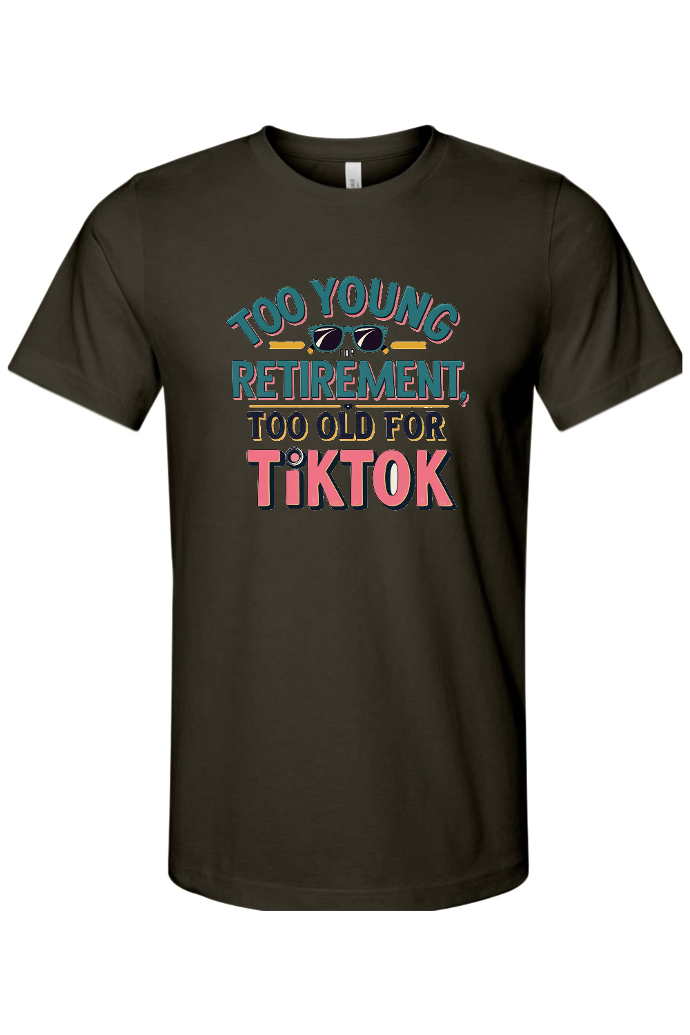 Too Old for TikTok Gen X Edition Tee