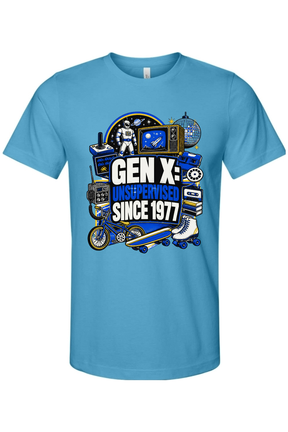 GEN X UNSUPERVISED SINCE 1977 Gen X Edition Tee