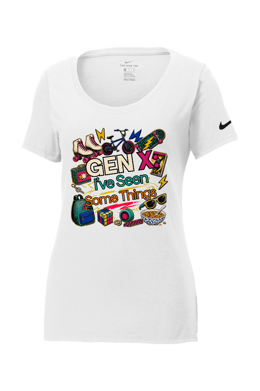 Nike Ladies Core Cotton Scoop Neck Tee: I've Seen Some Things
