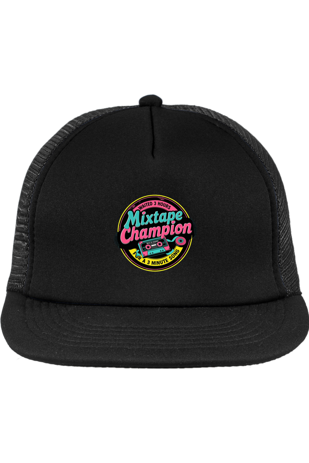 Trucker Style Snapback Cap with MixTape Champion