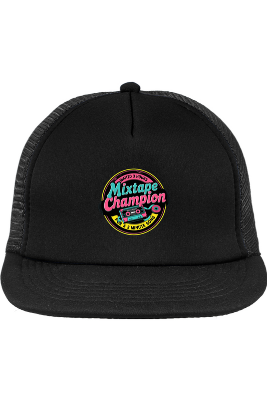 Trucker Style Snapback Cap with MixTape Champion