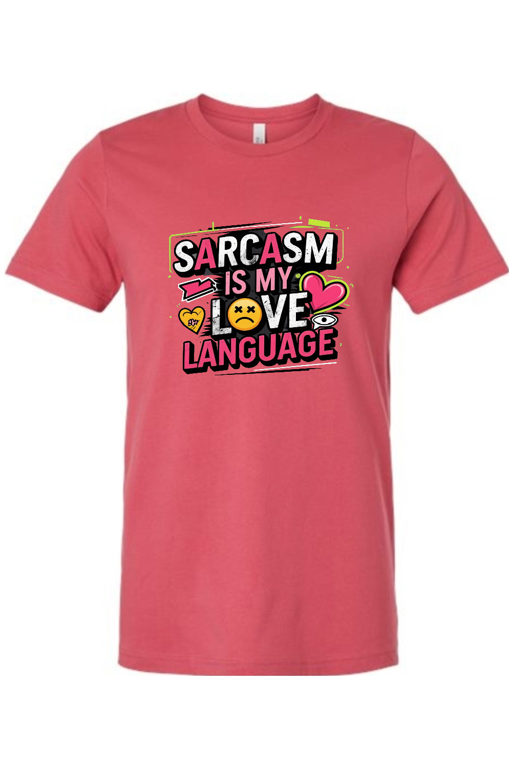 Sarcasm Love Language Gen X Edition Tee