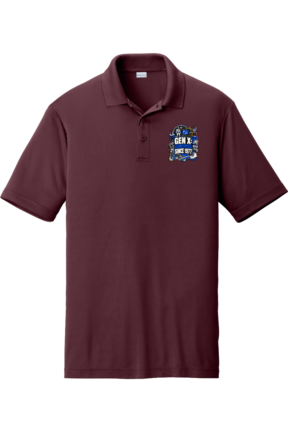 Competitor Polo: GEN X Unsupervised Since 1977