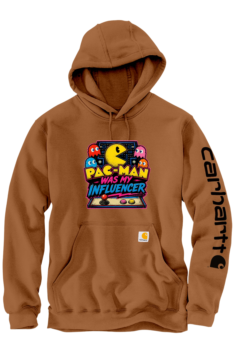 Carhartt Midweight Hooded Sweatshirt: Pac-Man Was My Influencer