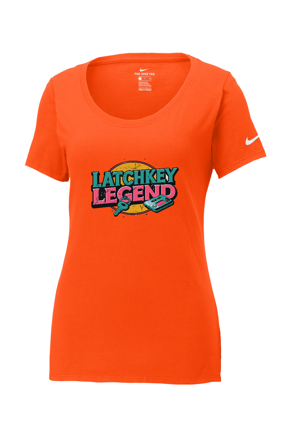 Nike Ladies Core Cotton Scoop Neck Tee: Latchkey Legend
