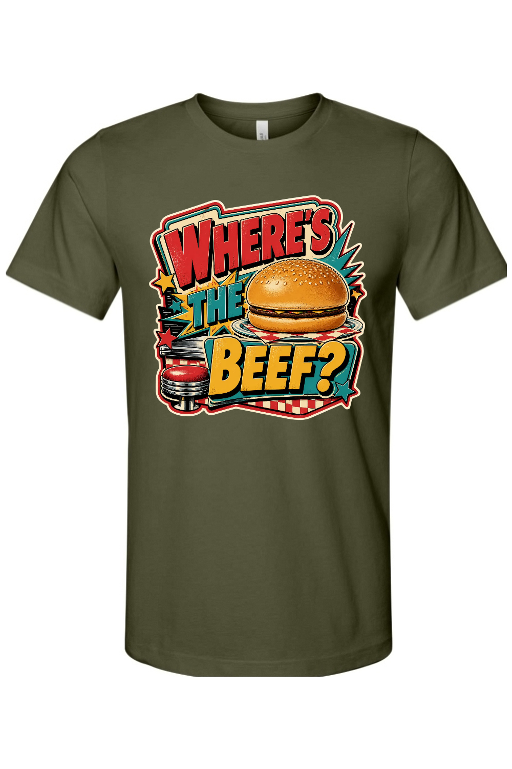 WHERE’S THE BEEF Gen X Edition Tee