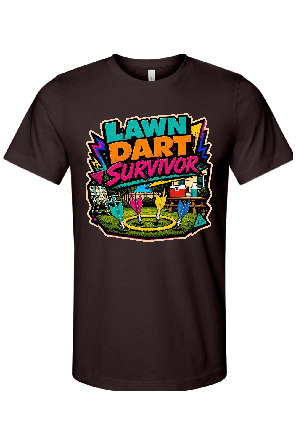 LAWN DART SURVIVOR Gen X Edition Tee