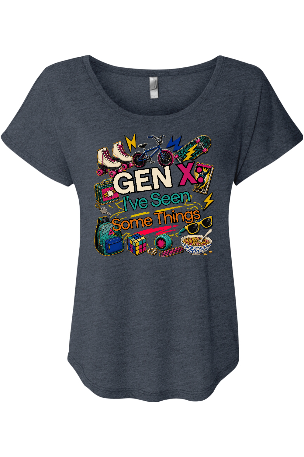 I've Seen Some Things Women's Triblend Dolman Tee
