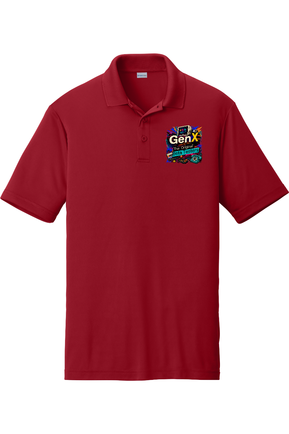 Competitor Polo: Gen X The Original Beta Testers