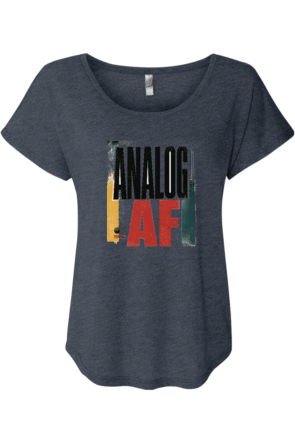 ANALOG AF Women's Triblend Dolman Tee