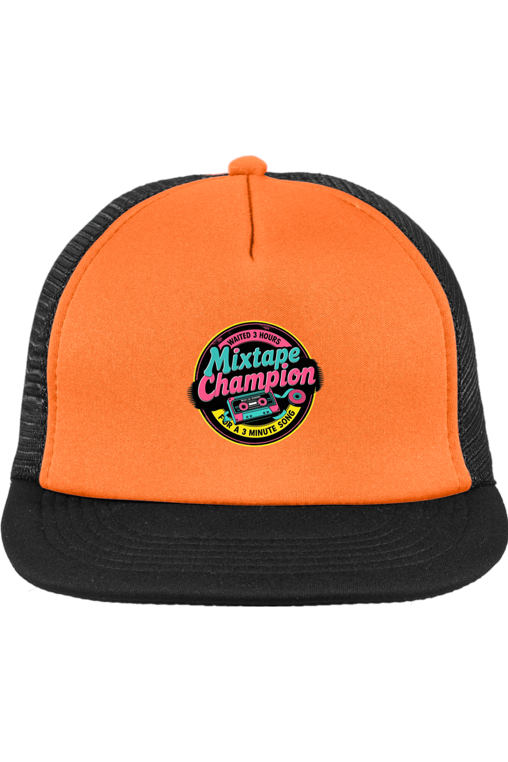Trucker Style Snapback Cap with MixTape Champion
