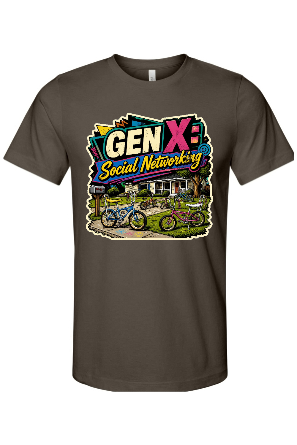 GEN X Social Networking Gen X Edition Tee