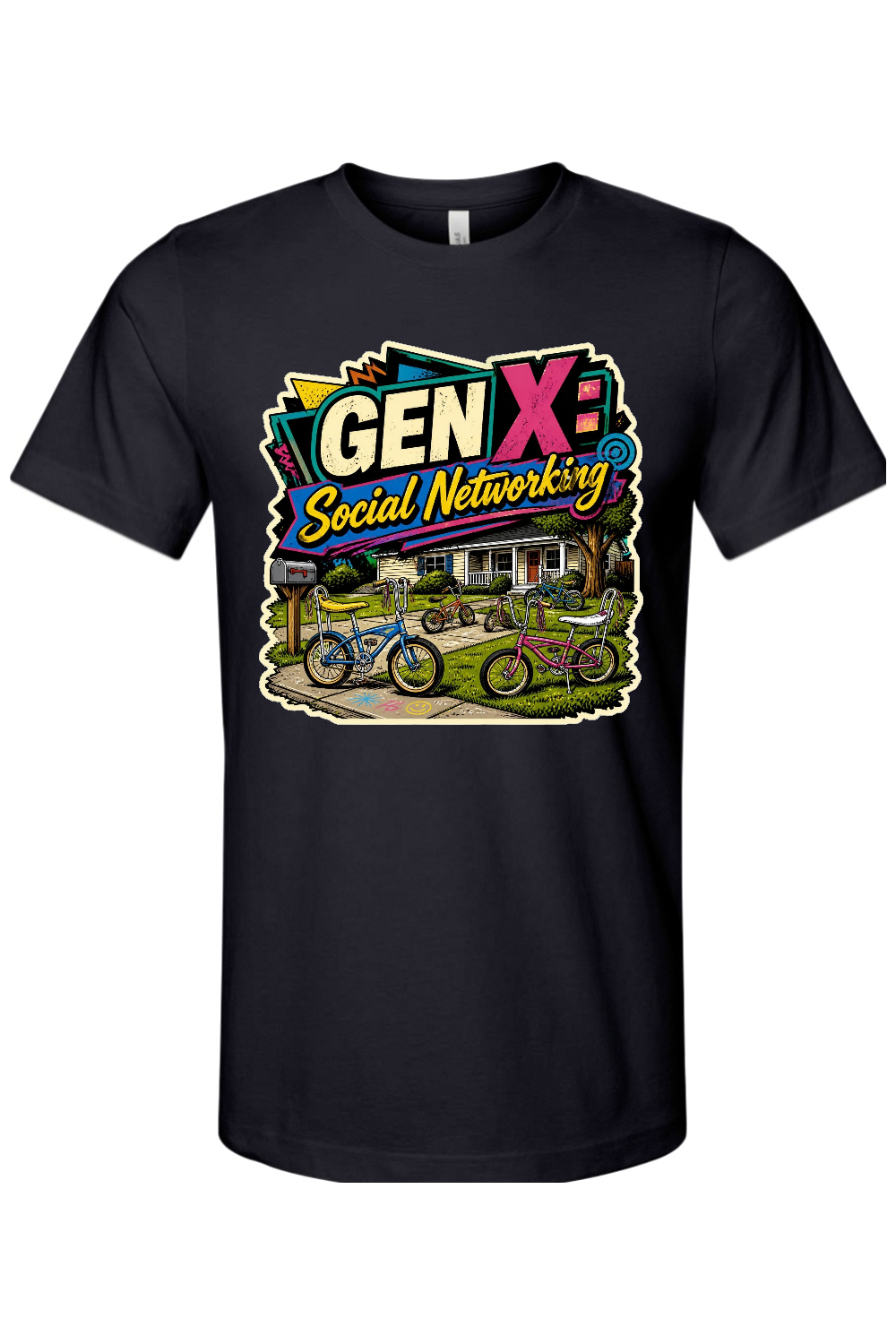 GEN X Social Networking Gen X Edition Tee
