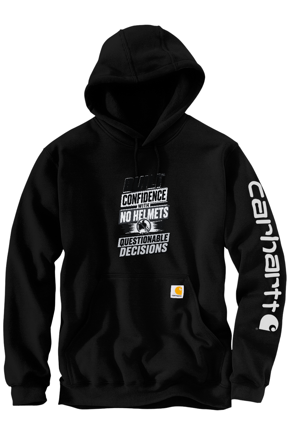 Carhartt Midweight Hooded Sweatshirt: Built Confidence With No Helmets And Questionable Decisions