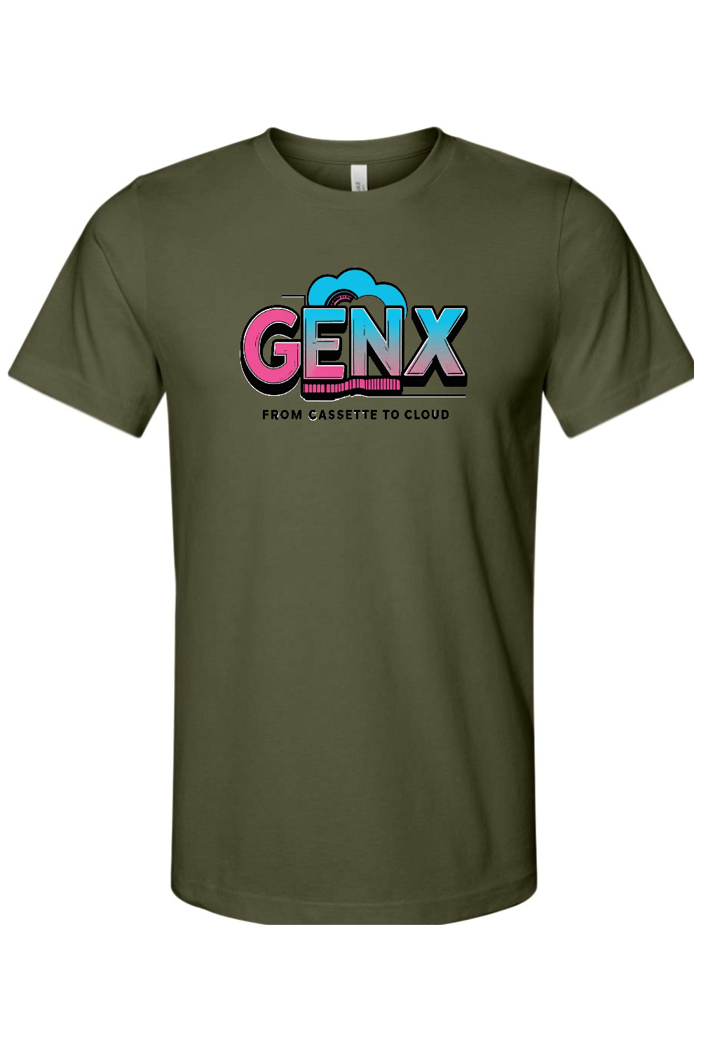 GENX-From Cassette To Cloud Gen X Edition Tee