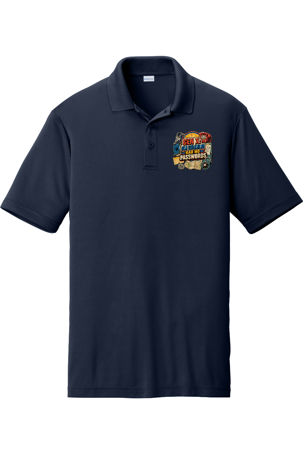 Competitor Polo: GEN X Our Childhood Had No Passwords