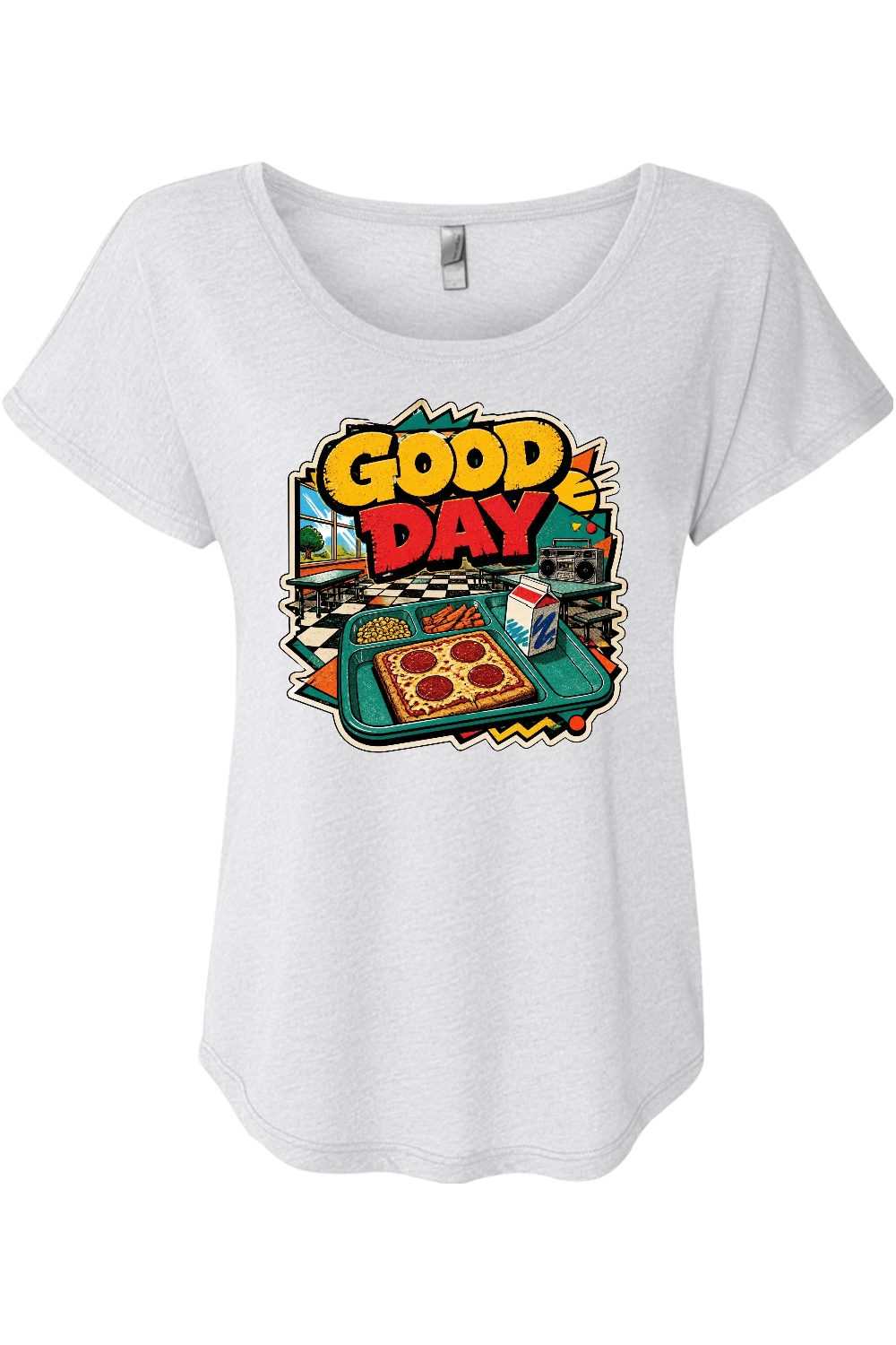 GOOD DAY Women's Triblend Dolman Tee